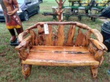 4 to 5ft. Teak Wood Bench Chair