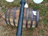 Wood Whiskey Barrel