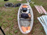 Clear 2 seater canoe