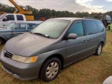 2002 Blue Honda Odyssey Van