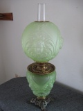 Gone w/the Wind Green Parlor Lamp