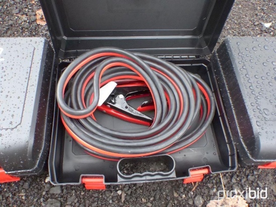 NEW 25FT. 800AMP EXTRA HD BOOSTER CABLES NEW SUPPORT EQUIPMENT