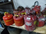 11-METAL GAS CANS