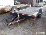 1999 LANDOLL TAGALONG TRAILER VN010135 equipped with 14,000lb capacity, 16ft. tilt top deck, mounted