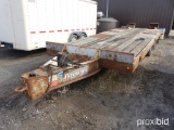 1985 INTERSTATE 20DT TAGALONG TRAILER VN100061 equipped with 10 ton capacity, electric brakes, tande