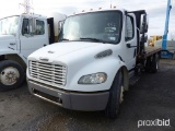 2005 FREIGHTLINER FL70 FLATBED TRUCK VNV04329 powered by Cat C7 diesel engine, 210hp, equipped with