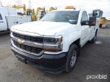 2016 CHEVROLET 1500 SILVERADO UTILITY TRUCK VN180061 4x4, powered by 5.3L gas engine, equipped with