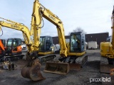 2012 KOBELCO SK80CS-2 HYDRAULIC EXCAVATOR SNLF06-04703 powered by diesel engine, 54hp, equipped with