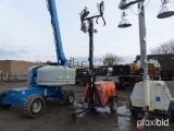 2008 WANCO LIGHT PLANT VN00043 powered by diesel engine, equipped with 4-1,000 watt lightbulbs, 6KW,