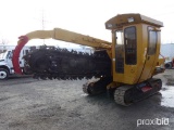 VERMEER T555 TRENCHER powered by diesel engine, equipped with Cab, trencher.