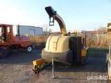 2008 VERMEER BC1500 WOOD CHIPPER SN001408 powered by Cummins diesel engine, 130hp, equipped with 15i