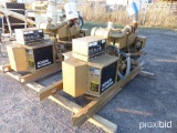KOHLER 60R0774 GENERATOR SN122027 powered by diesel engine, equipped with 62KW, 77.5KVA, 93.3 amp, s