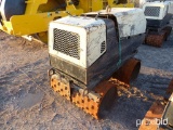 INGERSOLL RAND TC-13 TRENCH ROLLER SN178119 powered by diesel engine, equipped with 32in. Padsfoot d