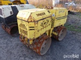 WACKER RT820 TRENCH ROLLER SN5031247 powered by diesel engine, equipped with 32in. Padsfoot drum, vi