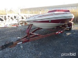 1987 CHECKMATE BOAT W/ 2012 2012 HOMEMADE TRAILER BOAT VN621077 (,TRAILER ONLY) boat vin38H687,NO TI