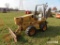 CASE 460 TRENCHER SNJAF0198442 4x4, powered by Case diesel engine, equipped with ROPS, push blade, t