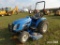 NEW HOLLAND TC33DA UTILITY TRACTOR 4x4, powered by diesel engine, equipped with ROPS, 3pt hitch, PTO