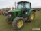 JOHN DEERE 6420 AGRICULTURAL TRACTOR 4x4, powered by John Deere diesel engine, equipped with EROPS,