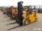 CAT V80 FORKLIFT 7,000lb lift capacity.