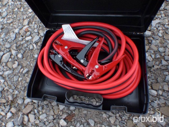 NEW 25FT. 800AMP EXTRA HD BOOSTER CABLES NEW SUPPORT EQUIPMENT