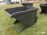 NEW 1.5 YARD STACKABLE SELF DUMPING HOPPER SCRAP RECYCLING EQUIPMENT 4,000lb capacity.