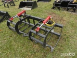 NEW MID-STATE 78IN. E-SERIES ROOT GRAPPLE SKID STEER ATTACHMENT