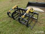 NEW MID-STATE 72IN. E-SERIES ROOT GRAPPLE SKID STEER ATTACHMENT