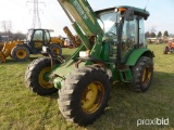 JOHN DEERE 3800 TELESCOPIC FORKLIFT SN204205 4x4, powered by diesel engine, equipped with EROPS, 5,5