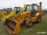 KOMATSU WB140-2 TRACTOR LOADER BACKHOE powered by Komatsu diesel engine, equipped with OROPS, GP fro