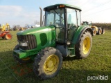 JOHN DEERE 6415 AGRICULTURAL TRACTOR 4x4, powered by John Deere diesel engine, equipped with EROPS,