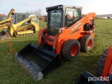 2017 KUBOTA SSV75 SKID STEER powered by Kubota V3307-CR-TE4 diesel engine, 74hp, equipped with EROPS