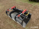 NEW MID-STATE 66IN. E-SERIES GRAPPLE BUCKET SKID STEER ATTACHMENT