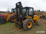 2005 JCB 926 ROUGH TERRAIN FORKLIFT 4x4, powered by diesel engine, equipped with EROPS, 6,000lb lift