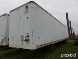 1991 STOUGHTON VAN TRAILER VN730041 equipped with 53ft. van body, tandem axle.