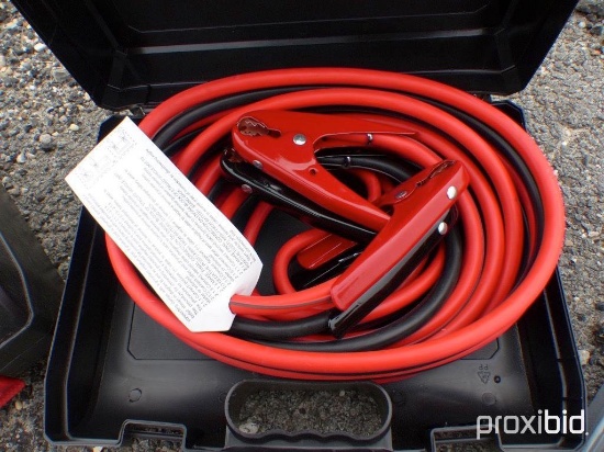 NEW 25FT. 800AMP EXTRA HD BOOSTER CABLES NEW SUPPORT EQUIPMENT