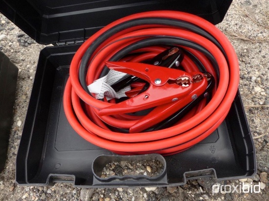 NEW 25FT. 800AMP EXTRA HD BOOSTER CABLES NEW SUPPORT EQUIPMENT