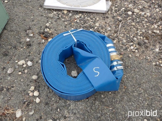 NEW 2IN. X 50FT. DISCHARGE WATER HOSES NEW SUPPORT EQUIPMENT