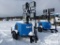 UNUSED GENIE RL4 LIGHT PLANT SN6437 powered by Kubota diesel engine, 13.6hp, equipped with 4-1,000 w