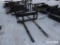 NEW MID-STATE 48IN. FORKS SKID STEER ATTACHMENT