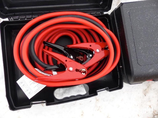 NEW 25FT. 800AMP EXTRA HD BOOSTER CABLES NEW SUPPORT EQUIPMENT