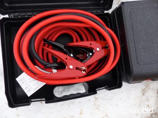 NEW 25FT. 800AMP EXTRA HD BOOSTER CABLES NEW SUPPORT EQUIPMENT