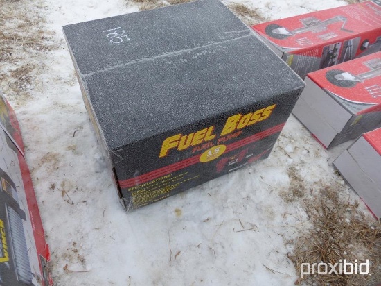 NEW SUPPORT EQUIPMENT FUEL BOSS 12 VOLT DIESEL FUEL TRANSFER PUMP 15 GPM