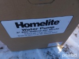 NEW SUPPORT EQUIPMENT HOMELITE WATER PUMP