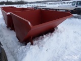 NEW 2 YARD STACKABLE SELF DUMPING HOPPER SCRAP RECYCLING EQUIPMENT 4,000lb capacity.