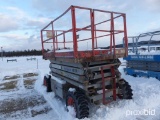 2006 SKYJACK SJ7127 SCISSOR LIFT 4x4, equipped with 27ft. Platform height, slide out deck, rough ter