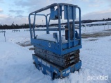 2007 GENIE GS1930 SCISSOR LIFT electric powered, equipped with 19ft. Platform height, slide out deck