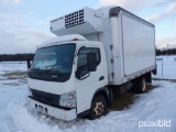 2007 MITSUBISHI FE180 REFRIGERATOR TRUCK VN008365 powered by diesel engine, equipped with power ste