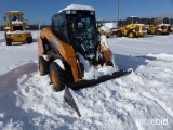 2016 CASE SV280 SKID STEER SN422555 powered by Case diesel engine, 74hp, equipped with EROPS, air, r