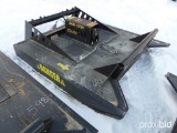 NEW MID-STATE 72IN. BUSH HOG SKID STEER ATTACHMENT