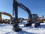 UNUSED VOLVO EC160EL HYDRAULIC EXCAVATOR powered by Tier 4 diesel engine, equipped with Cab, air, he